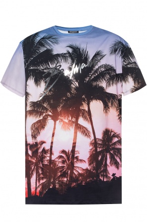 Logo-printed t-shirt, zdjęcie 1 Logo-printed t-shirt od Balmain